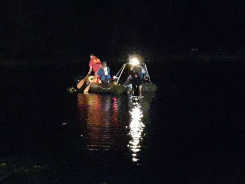 nächtliche Einsatztauchgänge vom Boot